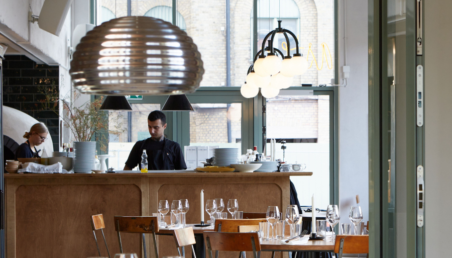 interiör från restaurang